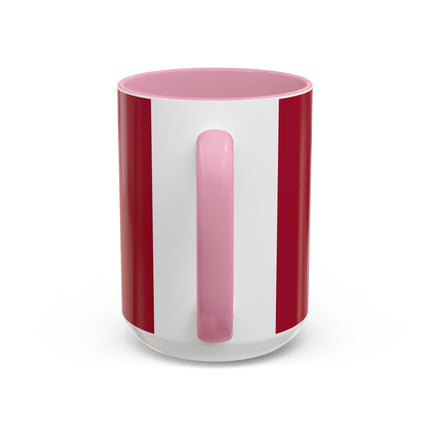 Butterfly Empress of the Crimson Pavilion Colorful Mug (11oz, 15oz) – Art Deco Beauty, Butterfly Elegance & Ornamental Style