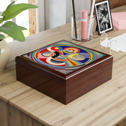 Rythme No. 1 by Robert Delaunay Jewelry Box