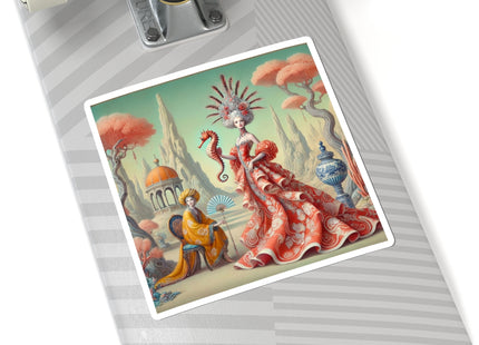 The Seahorse Court Kiss-Cut Stickers (4 Sizes)