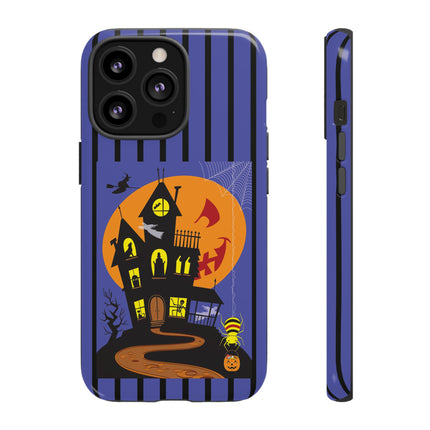 Halloween Night at the Haunted House Phone Cases