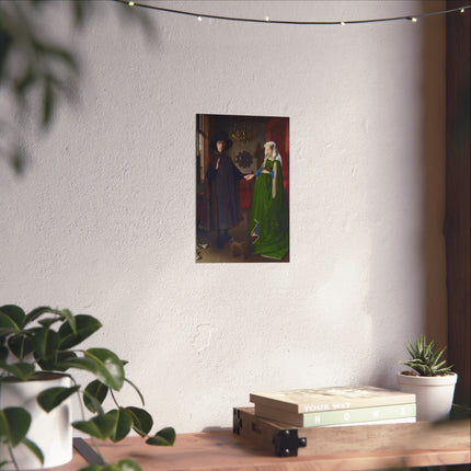Arnolfini Portrait by Jan Van Eyck Fine Art Posters