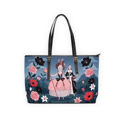 🌹🎭 The Rose Masquerade Promenade Shoulder Bag – Art Deco Floral Elegance