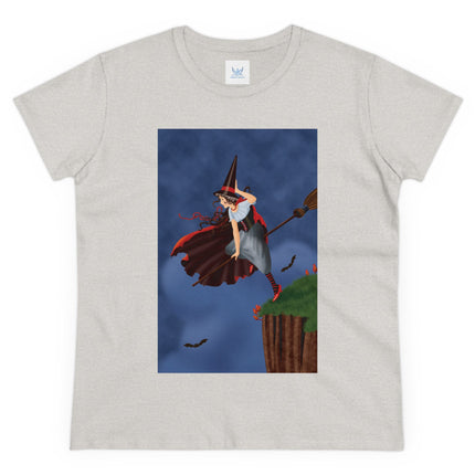 The Enchanted Witch Women's Midweight Cotton Tee