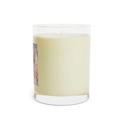 Madonna with Child Surrounded by Musical Angels Scented Candle - Full Glass, 11oz