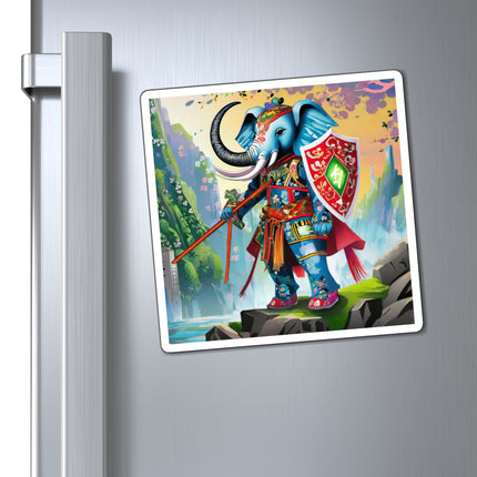 Cyberpunk Elephant Magnet (3 Sizes)