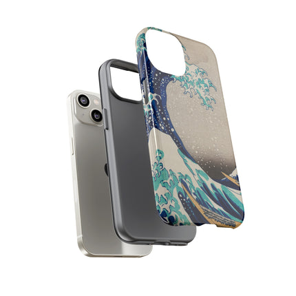 The Great Wave off Kanagawa by Katsushika Hokusai Phone Cases
