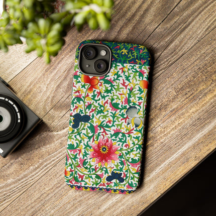 Colorful Floral Pattern by Owen Jones Phone Cases