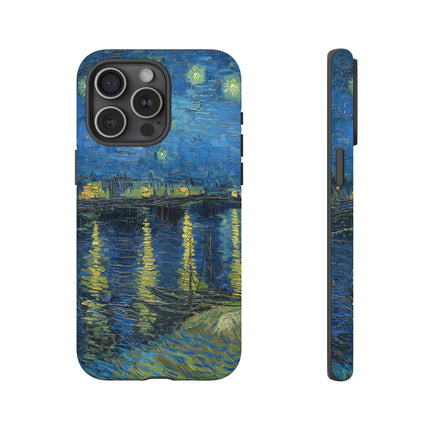 Starry Night Over the Rhone by Vincent Van Gogh Phone Cases