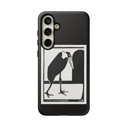 A Lame Marabou by Samuel Jessurun de Mesquita Phone Cases