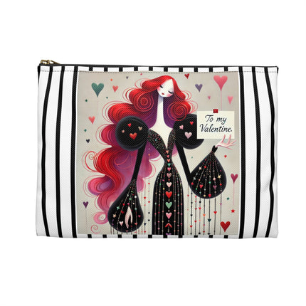 To My Valentine Accessory Pouch