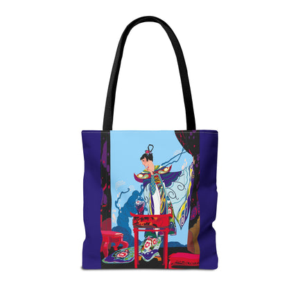 A Visual Journey by Umberto Brunelleschi Tote Bag (AOP)