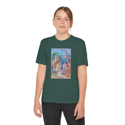 Fairy Whispers of the Sea Youth Competitor Tee – Ocean Magic & Underwater Wonder