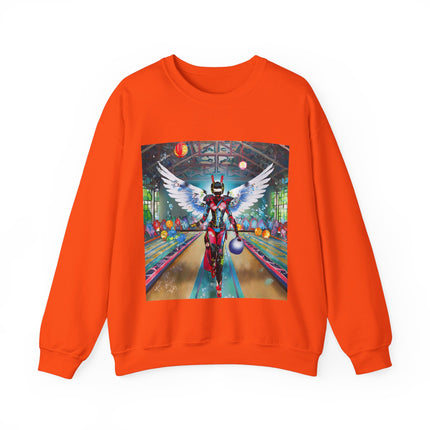 Samurai Robot Angels Unisex Heavy Blend™ Crewneck Sweatshirt