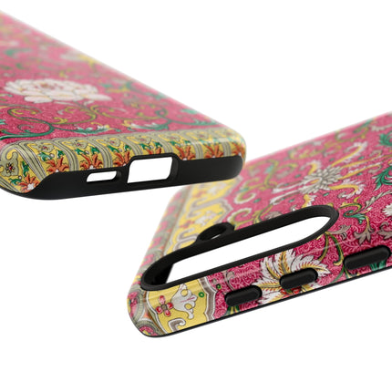 Pink Floral Pattern by Owen Jones Phone Cases