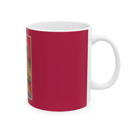 July & Ruby (from the Gem Series) by Sofia Chiostri Ceramic Mug 11oz