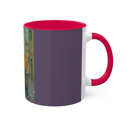 La Fontaine, Saint-Paul De Vence by Henri Le Sidaner Colorful Mug