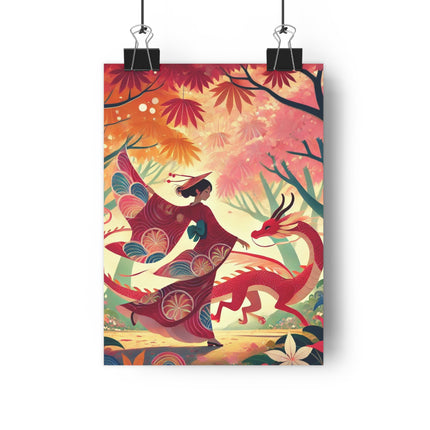 The Dragon Fairy’s Dance Giclée Art Print