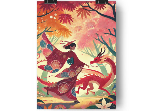 The Dragon Fairy’s Dance Giclée Art Print