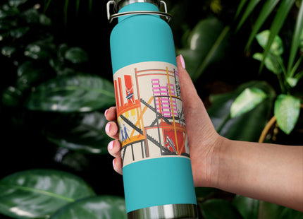 Maquettes de Théatre 4 by Alexandra Exter Copper Vacuum Insulated Bottle, 22oz