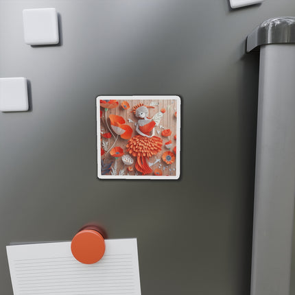 Poppy Fairy Die-Cut Magnets (4 Sizes)