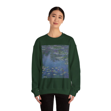 Water Lilies by Claude Monet Heavy Blend™ Crewneck Sweatshirt