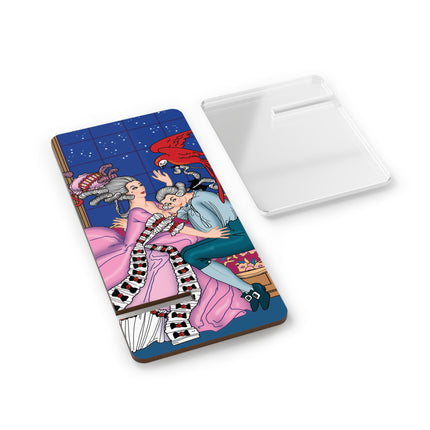 La Guirlande, Le Perroquet Jaloux (The Jealous Parrot) by George Barbier Mobile Display Stand for Smartphones