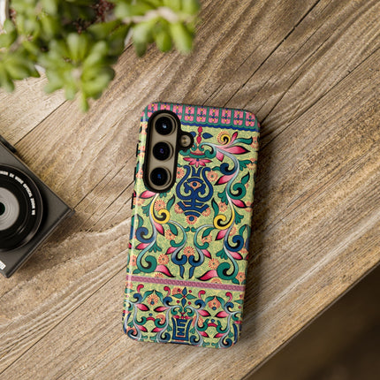 Colorful Flower Pattern by Owen Jones Phone Cases