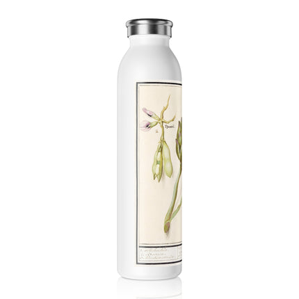 Artichoke, Broad Beans, and Lantern Plant by Anselmus Boëtius de Boodt Slim Water Bottle