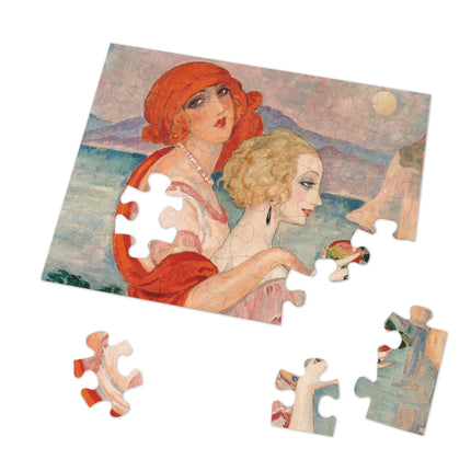 Sur la Route d'Anacapri by Gerda Wegener Jigsaw Puzzle (30, 110, 252,-Piece)