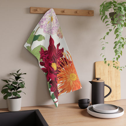 Dahlia by Tanigami Kônan Kitchen Towel
