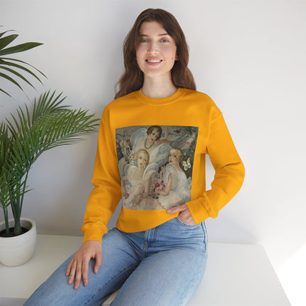 Les Femmes Fatales by Gerda Wegener Heavy Blend™ Crewneck Sweatshirt