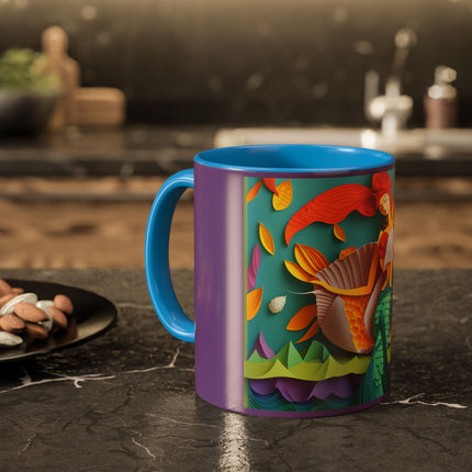 Charming Mermaid Colorful Mugs (11oz, 15oz)