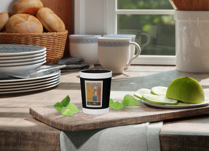Pompeii Wall Pl.20 by Victor Steeger Ceramic Shot Glass