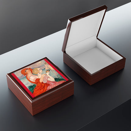 Sur la Route d'Anacapri by Gerda Wegener Jewelry Box