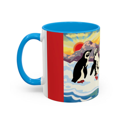 Snowball Shenanigans Colorful Mugs (11oz, 15oz)
