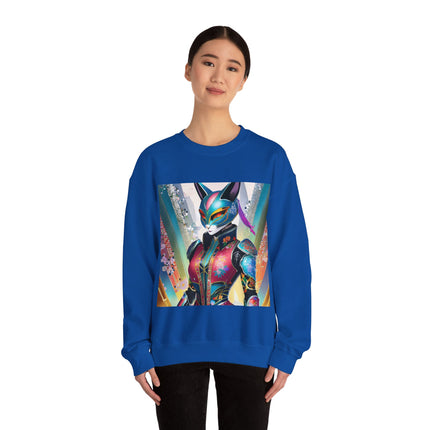 Cyberpunk Chic Unisex Heavy Blend™ Crewneck Sweatshirt