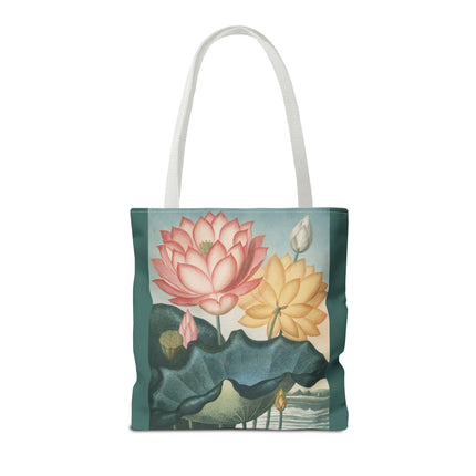 The Sacred Egyptian Lotus by Robert John Thornton Tote Bag (AOP)