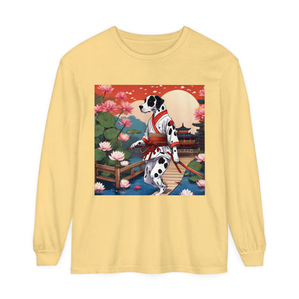 Doberman of the Rising Sun Long Sleeve T-Shirt