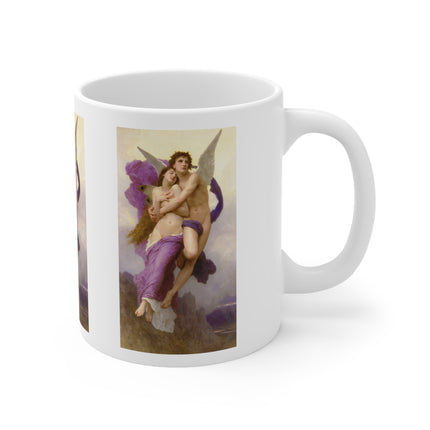 The Abduction of Psyche by William Bouguereau Ceramic Mug 11oz