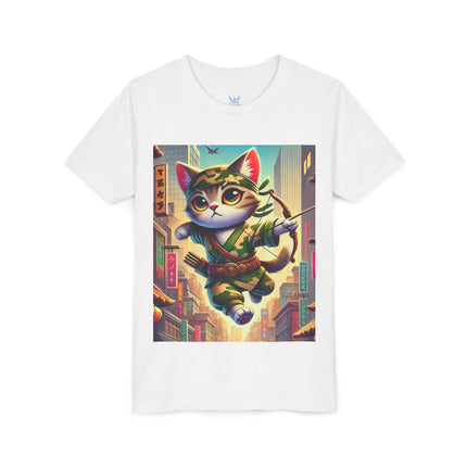 Archer Cat Youth Short Sleeve Tee