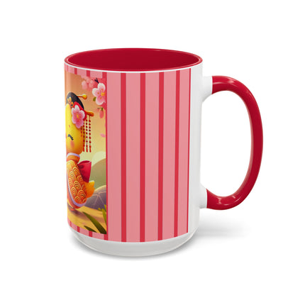 Whimsical Springtime Exchange Colorful Mugs (11oz, 15oz)