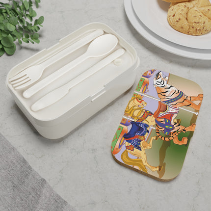 Gilded Carousel: Horse &  Tiger Bento Lunch Box