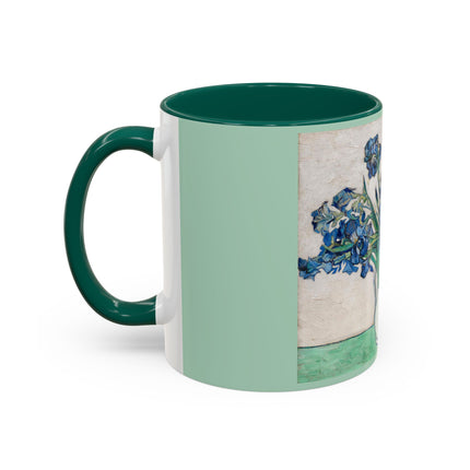 Irises by Vincent Van Gogh Colorful Mugs (11oz, 15oz)