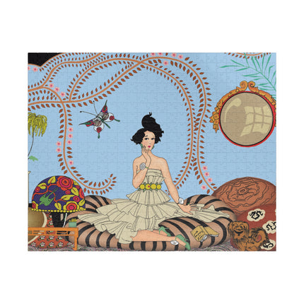 Minuit … ou l’appartement à la mode by George Barbier Puzzle (110, 252, 520-piece)