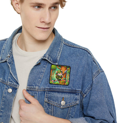 Stealthy Stripes Iron-On Patches
