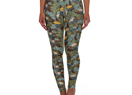 Thistles by Maurice Pillard Verneuil High Waisted Yoga Leggings (AOP)