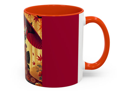 Theatrical Harvest Rabbit Colorful Mugs (11oz, 15oz)