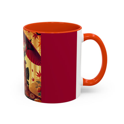 Theatrical Harvest Rabbit Colorful Mugs (11oz, 15oz)