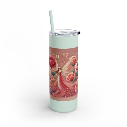 Whimsical Fairies Skinny Matte Tumbler, 20oz