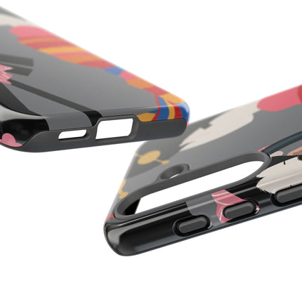 Geisha Mirror Phone Case – Elegant Reflection & Timeless Beauty